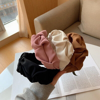 Freya Wide Headband for Women – Soft, Stylish, 10 Colors