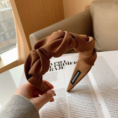 Freya Wide Headband for Women – Soft, Stylish, 10 Colors
