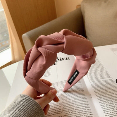 Freya Wide Headband for Women – Soft, Stylish, 10 Colors