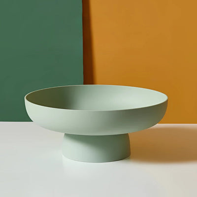 Fruity Elegance Retro Fruit Bowl – Leaf-Shaped Plastic Tray