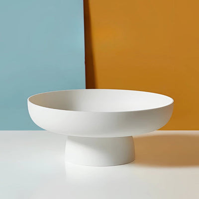 Fruity Elegance Retro Fruit Bowl – Leaf-Shaped Plastic Tray