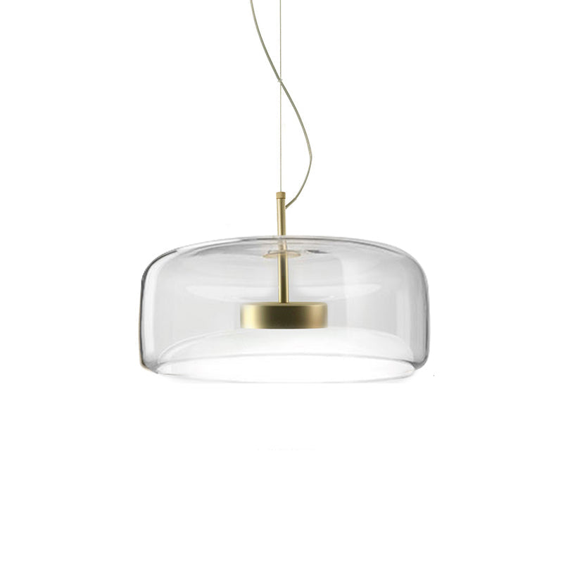 Modern Glass Hotel-Style Pendant Light