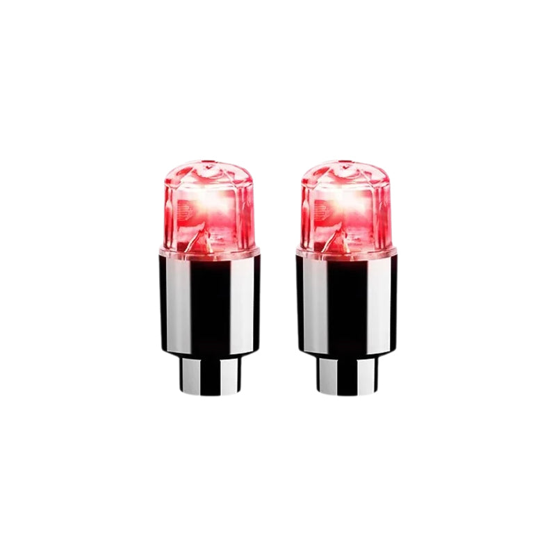 Valvelite LED Tire Valve Caps for Cars & Bikes