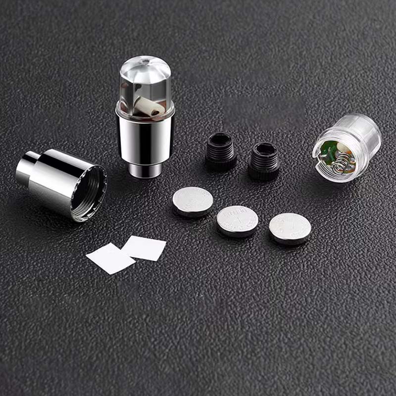 Valvelite LED Tire Valve Caps for Cars & Bikes