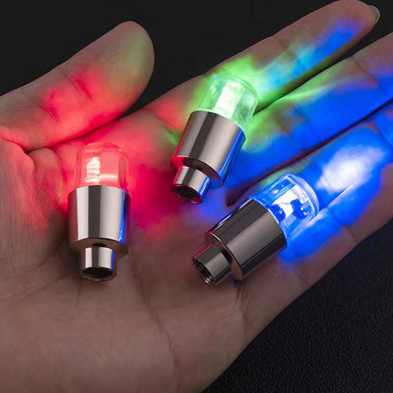Valvelite LED Tire Valve Caps for Cars & Bikes