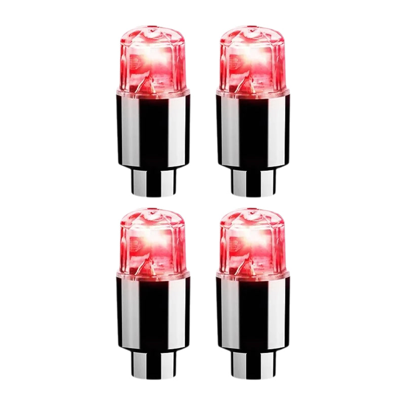 Valvelite LED Tire Valve Caps for Cars & Bikes