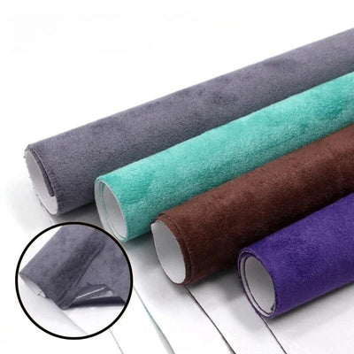 Self-Adhesive Velvet Fabric Roll for Furniture and Walls
