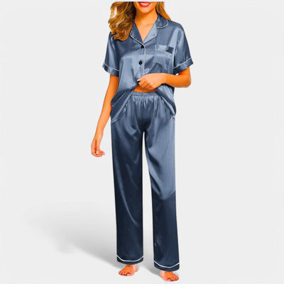 Gleame Satin Silk Pajamas – Luxurious Women’s Nightwear