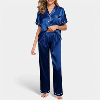 Gleame Satin Silk Pajamas – Luxurious Women’s Nightwear