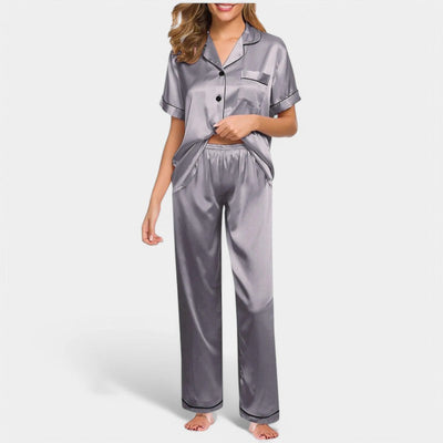 Gleame Satin Silk Pajamas – Luxurious Women’s Nightwear