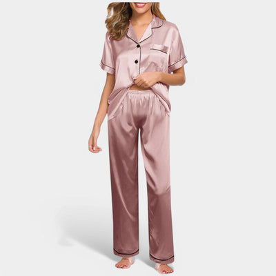 Gleame Satin Silk Pajamas – Luxurious Women’s Nightwear