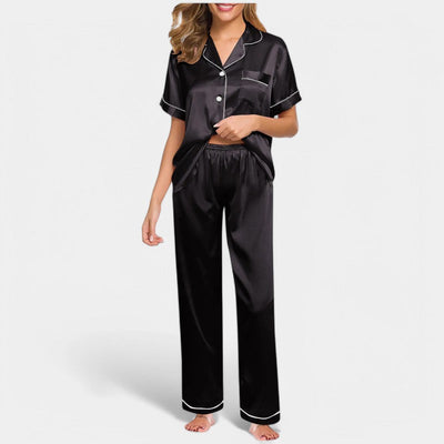 Gleame Satin Silk Pajamas – Luxurious Women’s Nightwear