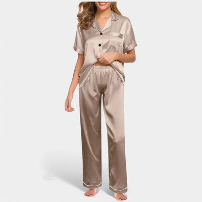 Gleame Satin Silk Pajamas – Luxurious Women’s Nightwear