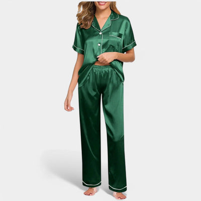 Gleame Satin Silk Pajamas – Luxurious Women’s Nightwear