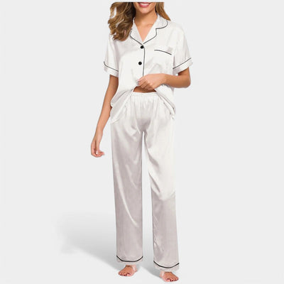 Gleame Satin Silk Pajamas – Luxurious Women’s Nightwear