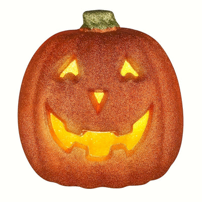 Glowing Jack O’Lantern – Battery Light-Up Halloween Pumpkin Decoration