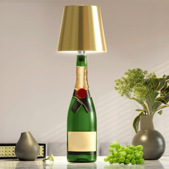 Rechargeable Touch Control Bottle Lamp LED