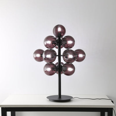 GrapeGlow – Modern Cluster Glass Ball Table Lamp