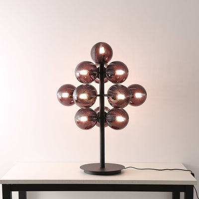 GrapeGlow – Modern Cluster Glass Ball Table Lamp