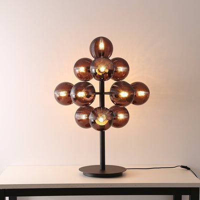 GrapeGlow – Modern Cluster Glass Ball Table Lamp