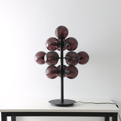 GrapeGlow – Modern Cluster Glass Ball Table Lamp
