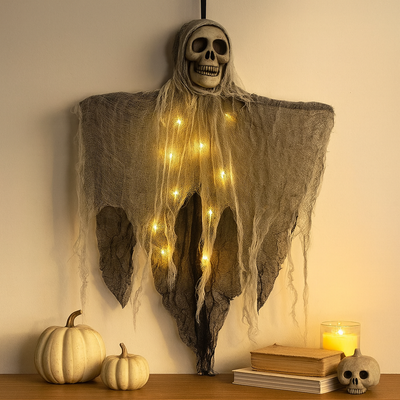 LED Skull Wall Decoration for Halloween Home Decor