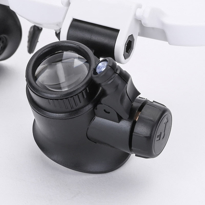 LED Magnifying Glasses – 8x, 15x, 23x for Precision Work