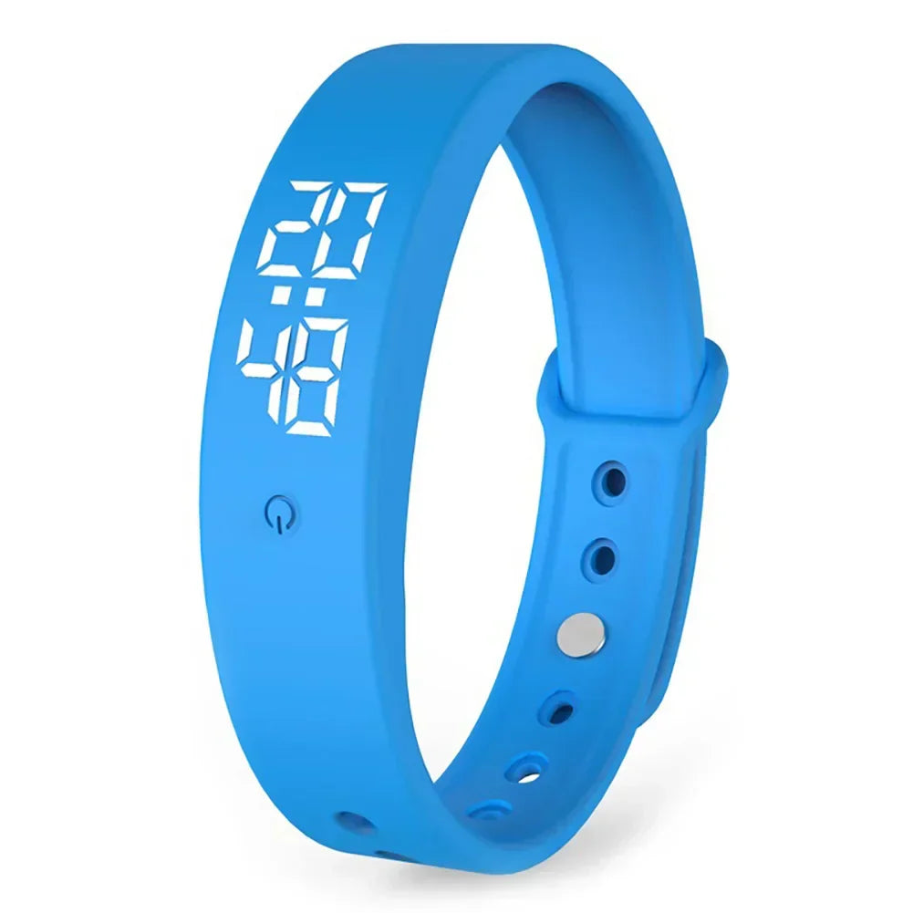 Waterproof Smartwatch with Vibration and Health Tracking