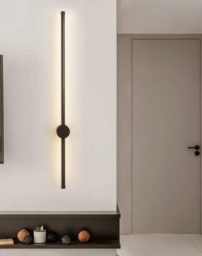 Minimalist Wall Lamp with Plug and LED Light