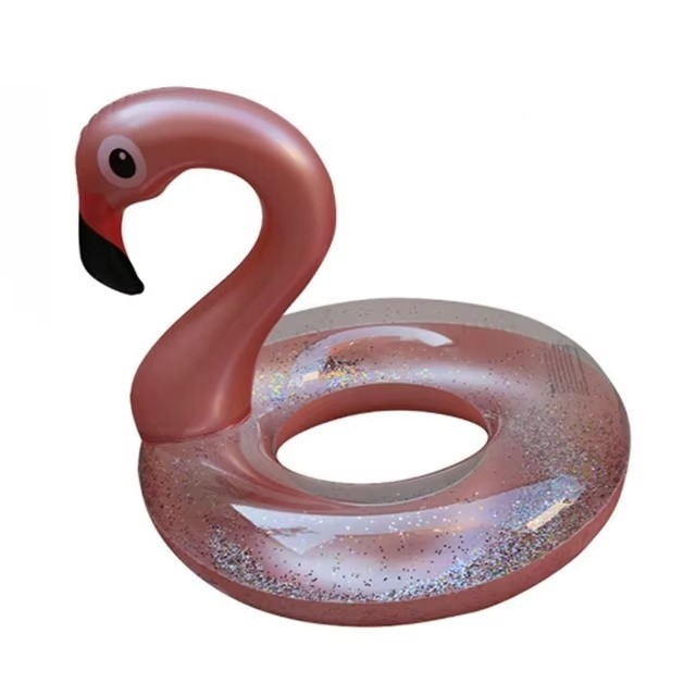 Pink Flamingo Inflatable Pool Float for Summer Fun