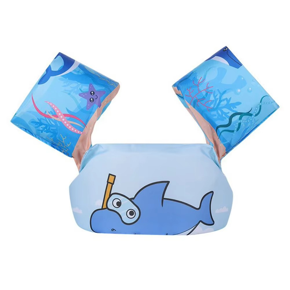 Kids’ Swim Arm Float and Safety Vest for Water Confidence
