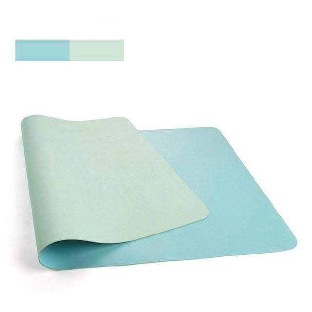 Vegan Leather Desk Pad Waterproof Dual-Sided Writing Mat
