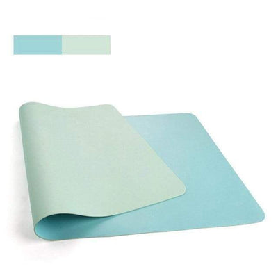 Vegan Leather Desk Pad Waterproof Dual-Sided Writing Mat