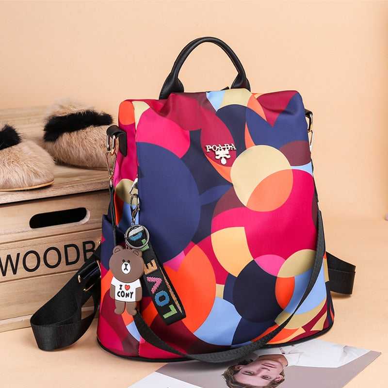 Waterproof Anti-Theft Backpack for Women