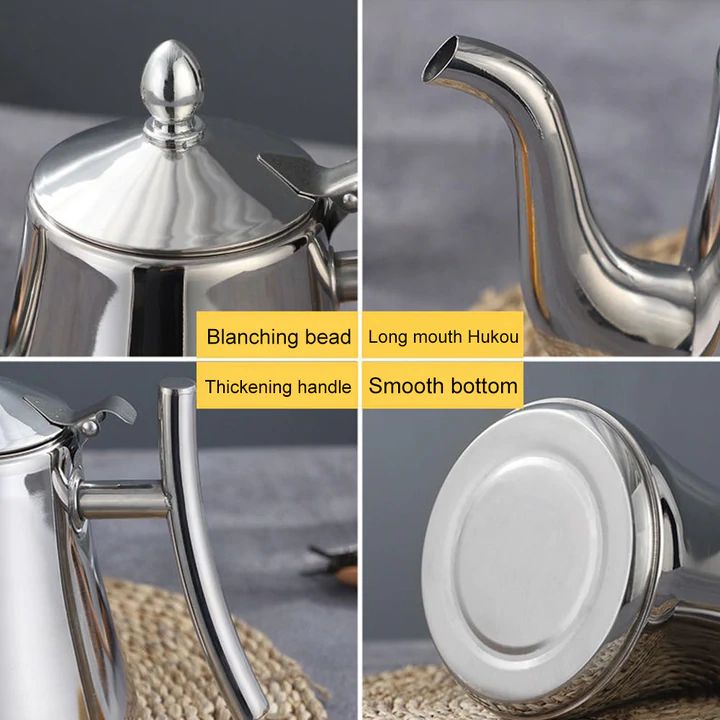 Stainless Steel Induction Kettle with Filter – EcoBoil