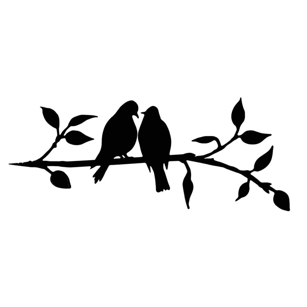 Metal Bird Garden Decor – Dancer Silhouette