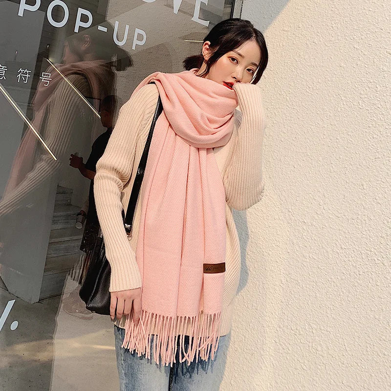 Women’s Cotton Winter Scarf – Soft, Warm, Elegant Style