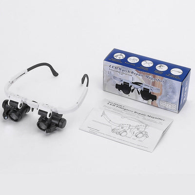 LED Magnifying Glasses – 8x, 15x, 23x for Precision Work