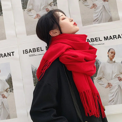 Women’s Cotton Winter Scarf – Soft, Warm, Elegant Style