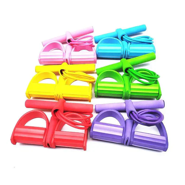 Training Resistance Band with Non-Slip Pedals