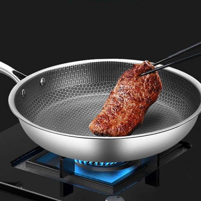 PanPro 30cm Stainless Steel Non-Stick Frying Pan