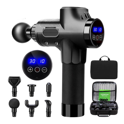 Rechargeable Massage Gun with 6 Attachments