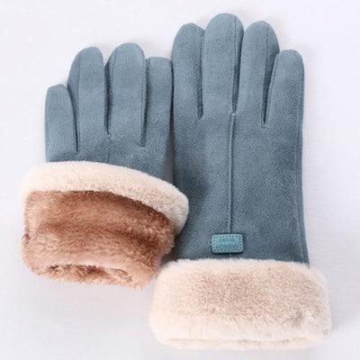 Furry Gloves – Warm Waterproof Touchscreen Winter Gloves