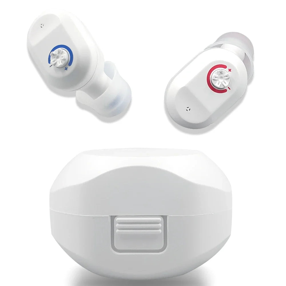 ClearMini 2025 Rechargeable In-Ear CIC Hearing Aids for Seniors