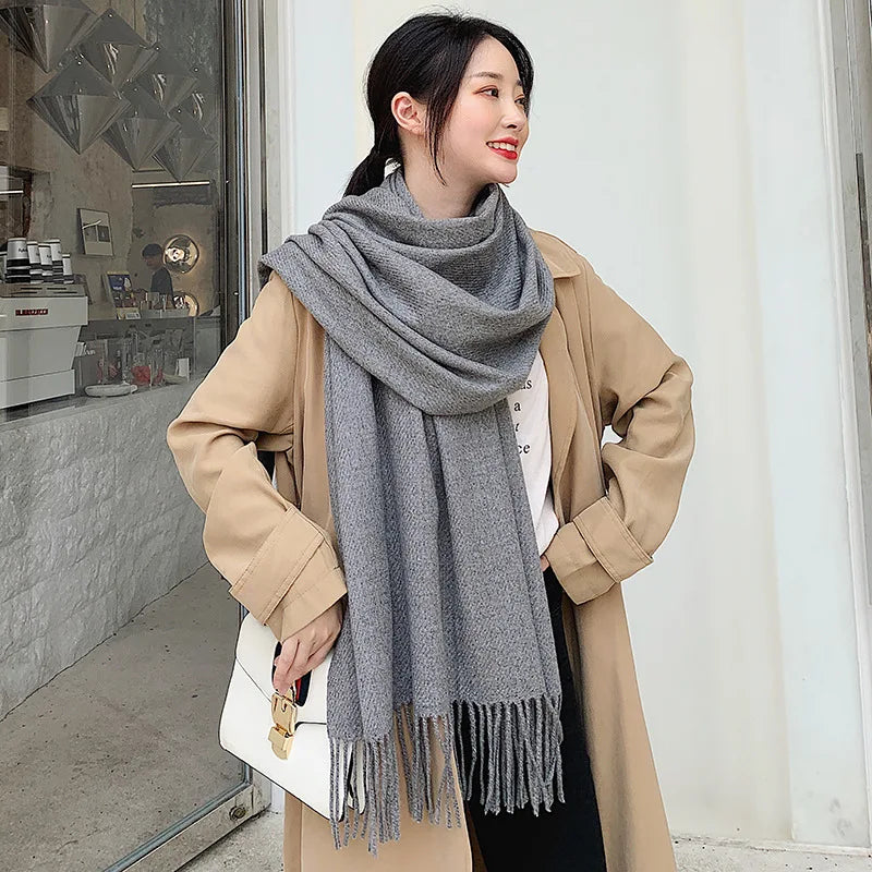 Women’s Cotton Winter Scarf – Soft, Warm, Elegant Style