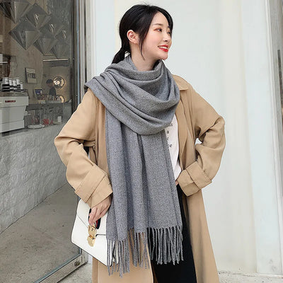 Women’s Cotton Winter Scarf – Soft, Warm, Elegant Style