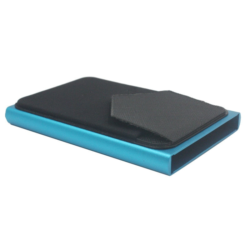 Pop-Out Aluminum RFID Blocking Wallet with Quick Access Slider