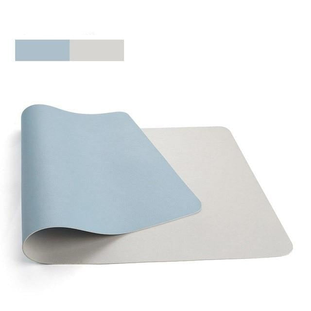 Vegan Leather Desk Pad Waterproof Dual-Sided Writing Mat