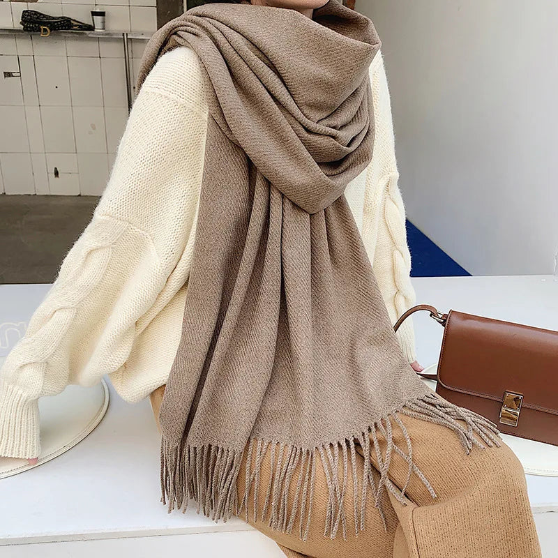 Women’s Cotton Winter Scarf – Soft, Warm, Elegant Style