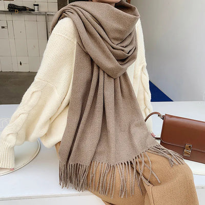 Women’s Cotton Winter Scarf – Soft, Warm, Elegant Style